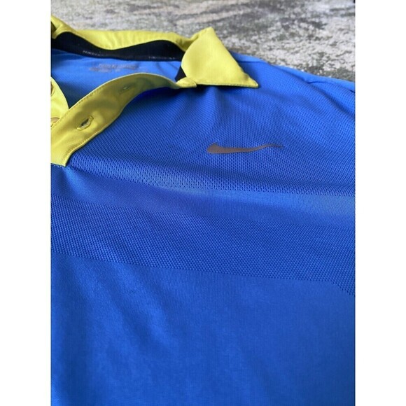 Lot of 3 Nike, Dri-Fit, Golf, Vintag Polos Size XL Extra Large Blue, Red White - Picture 15 of 16